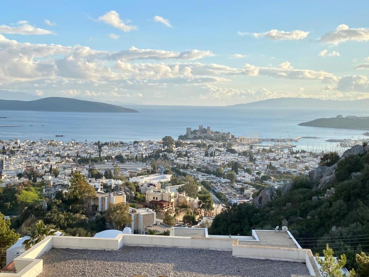 Bodrum Burcu Residence, Magnificent Sea View, Cozy, Free Otopark, Free Wifi מראה חיצוני תמונה