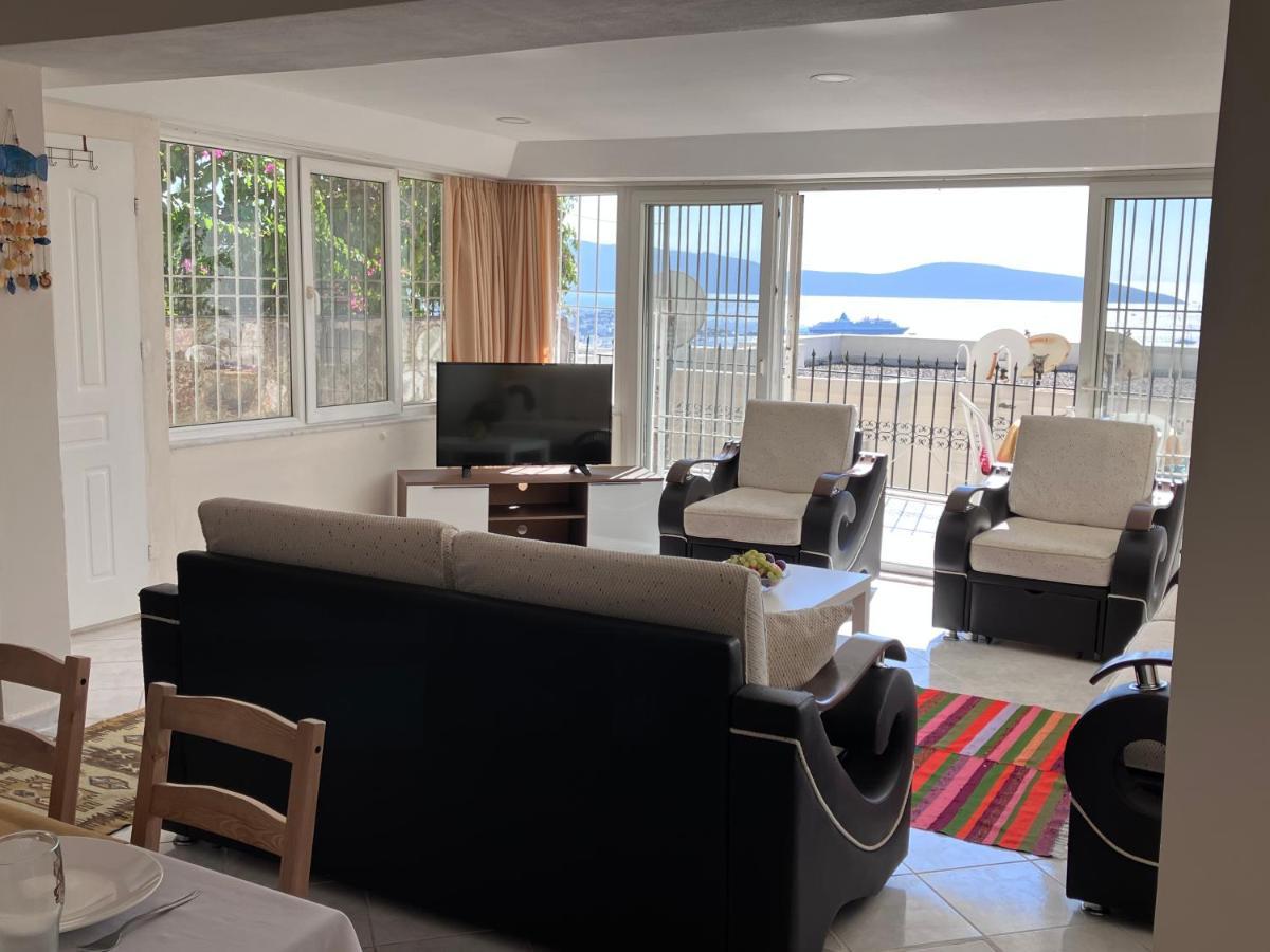 Bodrum Burcu Residence, Magnificent Sea View, Cozy, Free Otopark, Free Wifi מראה חיצוני תמונה
